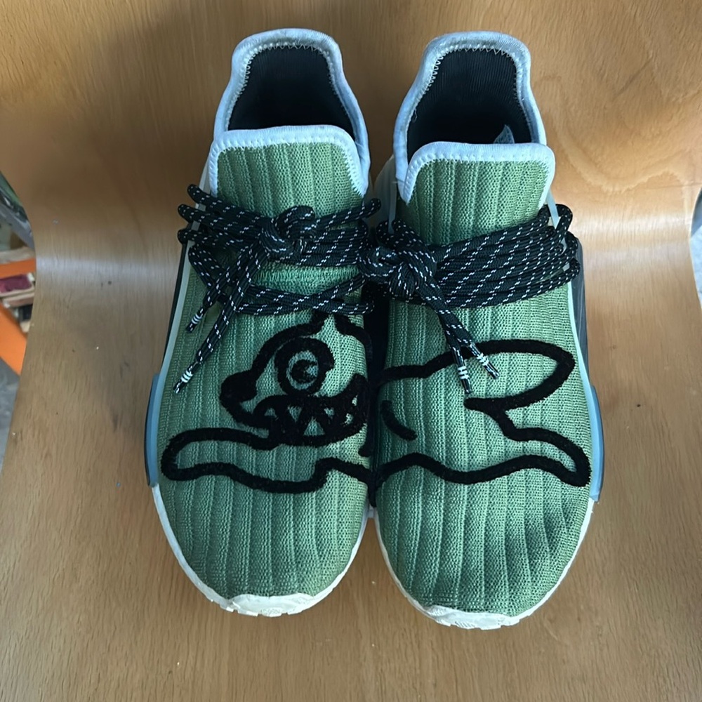 Adidas BBC Ice Cream x Pharrell x NMD Human Race Running Dog Green